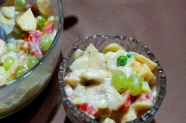 Russian Salad Recipe - Healthy Salad Recipe - Fruit  Salad Recipe By Food Fect