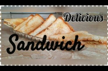 Healthy Sandwich| Breakfast| Delicious recipe!