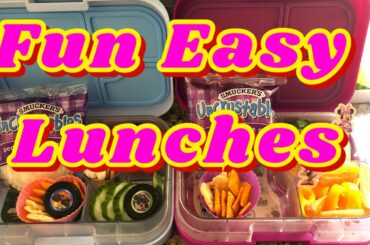 Fun Easy Yummy School Lunches | Dare I say Healthy | Monster Jam Style