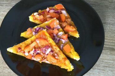 bread chaat recipe | healthy bread chaat| aloo sandwich recipe | potato sandwich | aloo toast recipe