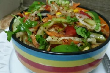 how to make salad || healthy salad ||by des des ki food