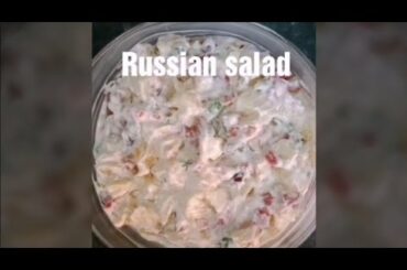 Russian Salad Recipe - Healthy Salad Recipe - Food Table