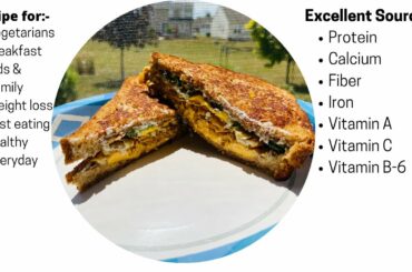 How to make a Super Crunchy Healthy Sandwich | Wheat Bread Sandwich recipe | Kiran Kaur | #short