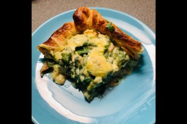 VEGAN PLANT BASED CHICKEN & SPINACH QUICHE| EASY AND HEALTHY RECIPES