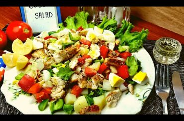 How To Make Cobb Salad | Chicken Cobb Salad | Best Cobb Salad Recipe | Healthy Salad