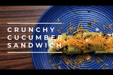 Healthy snack for weight loss | cucumber sandwich Indian style | easy snack recipes indian