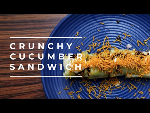 Healthy snack for weight loss | cucumber sandwich Indian style | easy snack recipes indian Healthy snack for weight loss | cucumber sandwich Indian style | easy snack recipes indian