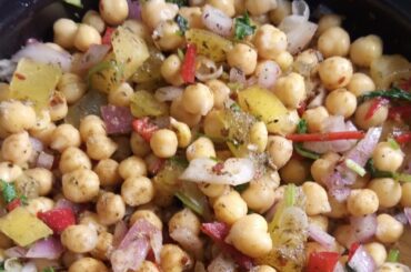 5 minutes chickpea weight loss salad| Chana Salad | Healthy Salad for weight loss |