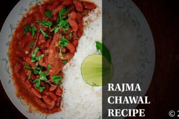 RAJMA CHAWAL || RAJMA MASALA  RECIPE || HEALTHY FOOD  || Indian blogger ||