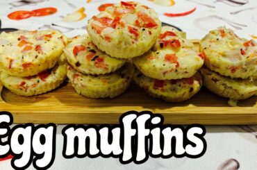 Egg Muffins | Healthy Breakfast Recipe for kids | egg recipes
