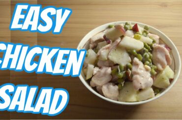 Chicken Salad recipe / Quick & Healthy / Nutritious diet by Dietelicious