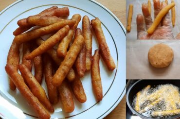 Cheetos Style Fries | Easy teatime snack Recipe by Spark Of Taste | Puffed Fries
