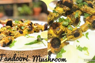 Tandoori Mushroom recipe# pan fried tandoori mushroom # healthy mushroom recipe