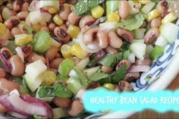 Healthy Bean Salad Recipe | Slimming World Friendly