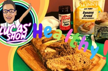 Skinny Food Co Banana Bread - Kids Healthy Banana Bread - Kids Recipe Ideas - Lucas' Kitchen