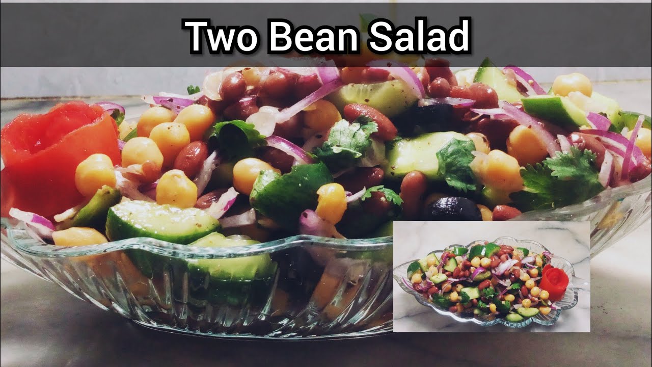 Two Bean Salad ll Healthy Two Bean Salad Recipe ll Healthy Bean Salad ll Shai's Cooking Corner Two Bean Salad ll Healthy Two Bean Salad Recipe ll Healthy Bean Salad ll Shai's Cooking Corner