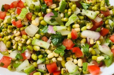 Sprouts Salad Recipe | Diet Recipe | Moong Sprouts Salad | Healthy weightloss Recipe | Moong Chaat