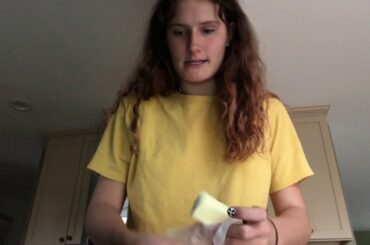 Following a healthy sandwich tutorial from tik tok