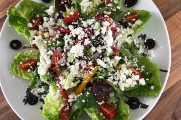 Greek salad / low calorie meals / low calorie foods