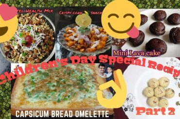 Children's Day Special | Easy Healthy and Tasty Recipes - Part 2 | Snack recipes for kids