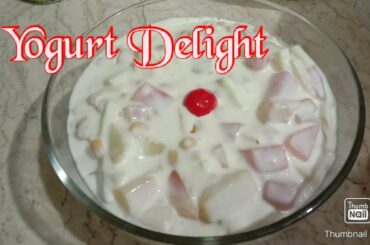 Yogurt Delight Recipe - Low Calories Desserts - Flavor Feast By Shiza