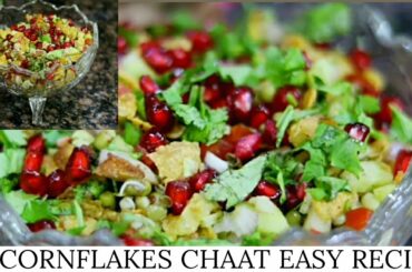 Cornflakes chaat recipe| Easy diet recipes|Healthy breakfast recipe|Evening snacks