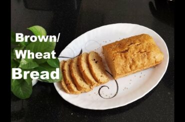 Healthy Wheat Bread | Brown Bread | Instant Aata Bread in Kadhai | No yeast |  No oven  @FoodieDil