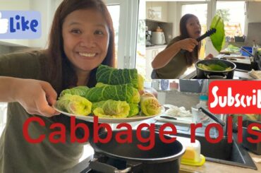 How to make cabbage rolls+German food+ healthy Food and easy to fallow!