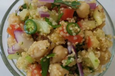How to make quinoa salad easy - kinoa kinowa kinwa - Indian cooking recipes