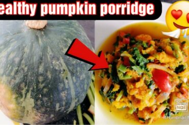 Healthy Simple pumpkin porridge _easy recipe for weight loss _ Healthy Dinner ideas _Cook With Me.