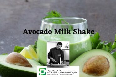 Avocado milk shake - Healthy simple recipe