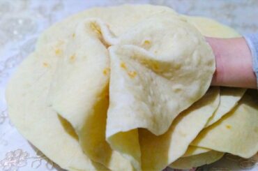 How to MakeTortilla Bread Recipe for tacos and chawarma - Easy Recipes