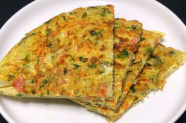 Oats omelette for Weight loss | Healthy Breakfast Recipe | Oats Egg Omelette Recipe | Mim s Kitchen