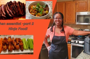 Kitchen Essential part 2 - Ninja Foodi + Healthy food + Fast Food + Delicious Food