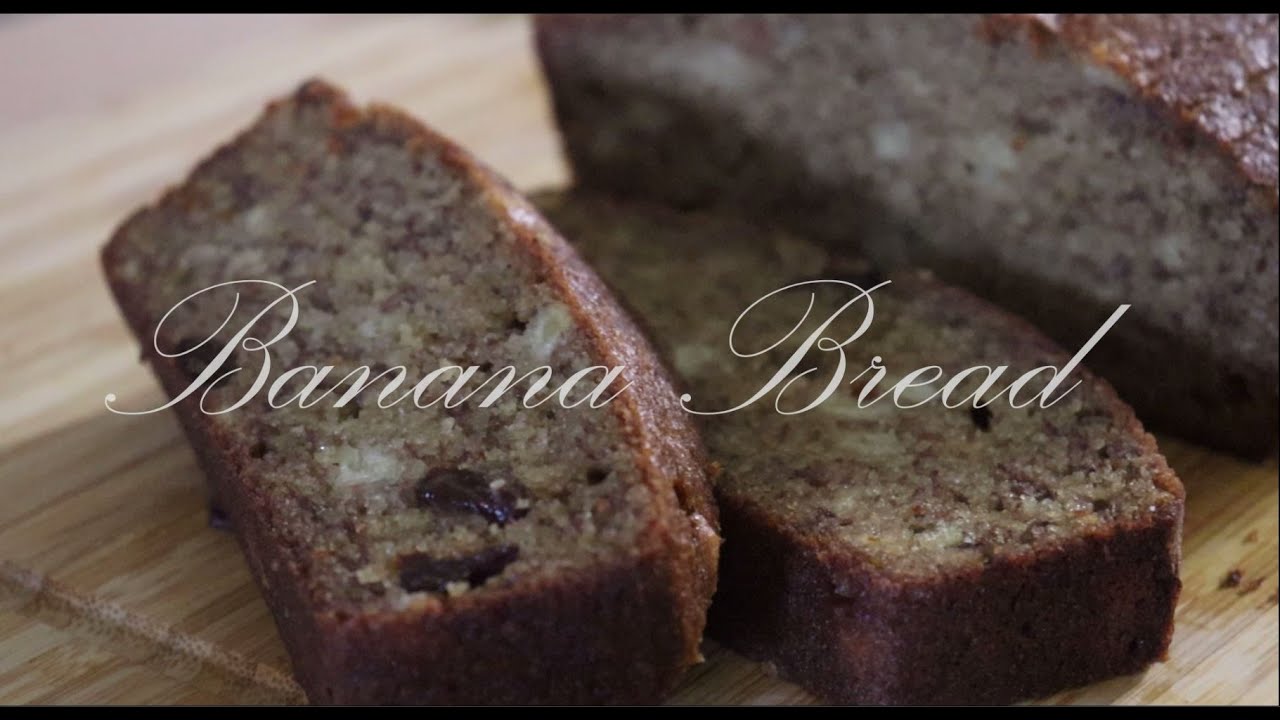 Banana Bread Recipe / Healthy and Moist / VanHwang Banana Bread Recipe / Healthy and Moist / VanHwang