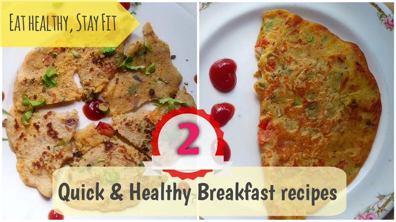 2 easy veg breakfast recipes ~Quick & healthy breakfast ideas|high protein breakfast|Food Talk 2 easy veg breakfast recipes ~Quick & healthy breakfast ideas|high protein breakfast|Food Talk