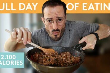 What I Eat In a Day to Lose Weight | Healthy recipes 2100 calories | Full day of Eating for fat loss