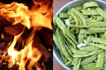 Cooking Healthy, Easy and Quick Green Bean Salad (Turkish Vegetarian Recipes)