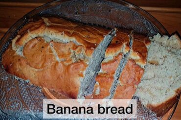 BANANA BREAD | Breakfast recipe| evening munch | healthy foods