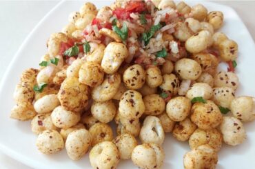 5Min Healthy Snacks Recipe || Healthy Makhana Masala Recipe || RR Tasty Kitchen