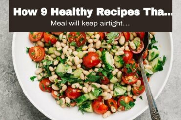 How 9 Healthy Recipes That Turn a Can of Beans Into a Meal - Shape