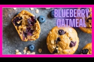 Healthy Blueberry Oatmeal Cakes - easy recipe - Healthy breakfast | world recipes