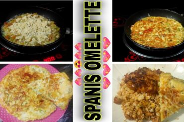 Spanish Omelette Recipe//Healthy Breakfast Recipe By Sunzin's Delight Recipe