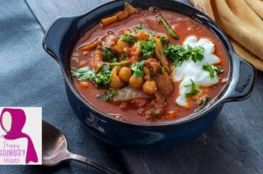 Arabic Lamb Shawarma Chickpea Soup | Easy Healthy Dinner