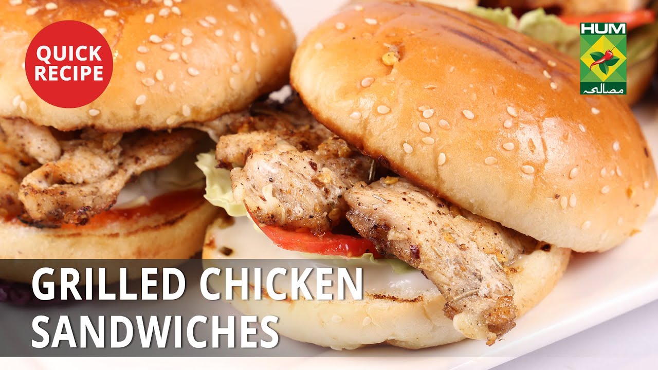 Grilled Chicken Sandwiches | Quick Recipes | Masala TV Grilled Chicken Sandwiches | Quick Recipes | Masala TV