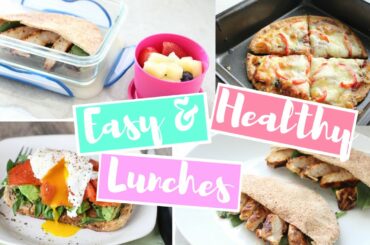 EASY & HEALTHY Lunch Ideas for School!