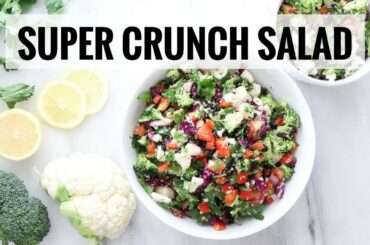 Super Crunch Salad | Easy, Healthy MEAL PREP Recipe | Healthy Grocery Girl
