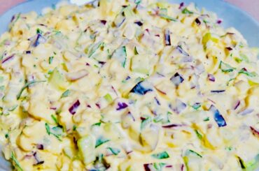 EGG SALAD | HEALTHY SALAD RECIPE | EGG SALAD RECIPE | HOW TO MAKE EGG SALAD | SALAD RECIPE