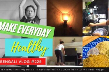 Quick And Healthy Lunch Preparation | Indian Lunch Routine | Simple Indian Lunch I Indian Vlogger