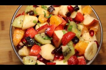 Healthy Fruit Chaat By Recipes of the World